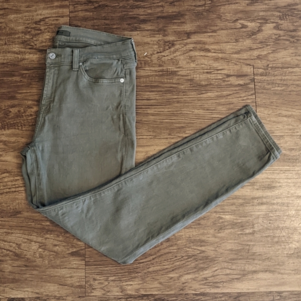 7 for all mankind Light Green Jeans Women's Size 30